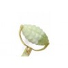 White Lotus Jade Roller Massager for Face and Body